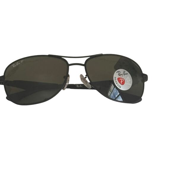 Ray-Ban Men's ORB3519 Polarized Aviator Sunglasses NWT - Picture 4 of 9